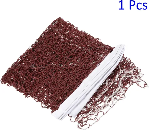 Vista 4 de M METERXITY Foldable Badminton Net Portable Badminton Durable Badminton Replacement Net Polypropylene Sports Net for Indoor Outdoor Backyard