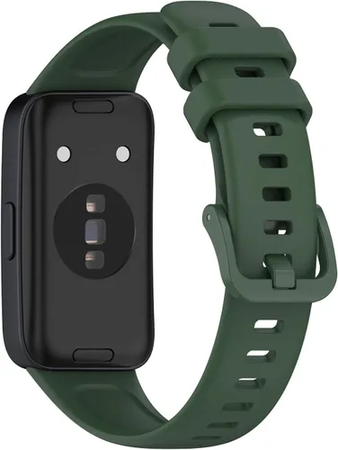 Vista 2 de Paquete de 2 bandas de repuesto impermeables de silicona compatibles con Huawei Band 9/Band 8
