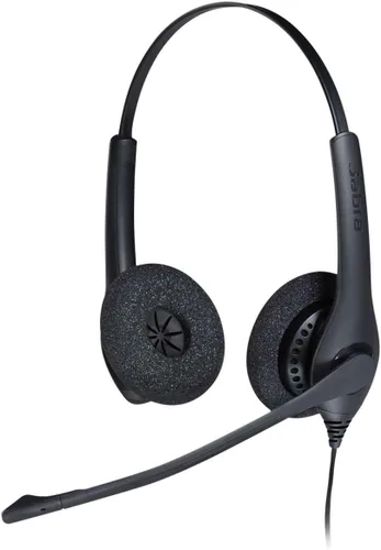 Vista 2 de Jabra Biz 1500 Duo - Auriculares con cable para centro de llamadas UC profesionales