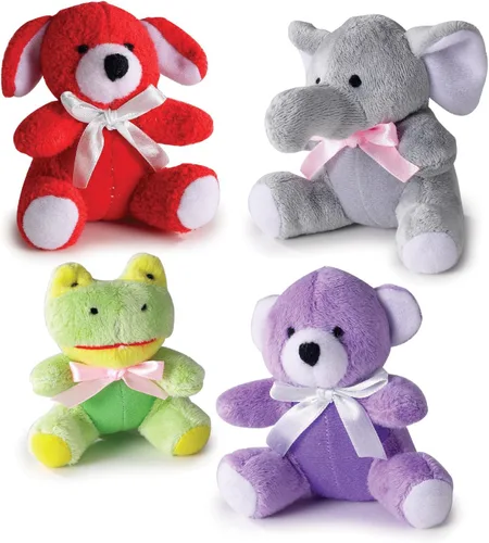 Vista 2 de Zanies Itty Bitty - Juguetes para perros, Bitty Bear, 3.5 pulgadas