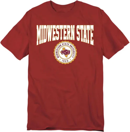 Vista 58 de Colección 2 de camisetas unisex para adultos con sello universitario