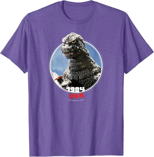 Vista 11 de Godzilla 1984 El regreso de Godzilla Icons of Toho - Camiseta pequeña Negro
