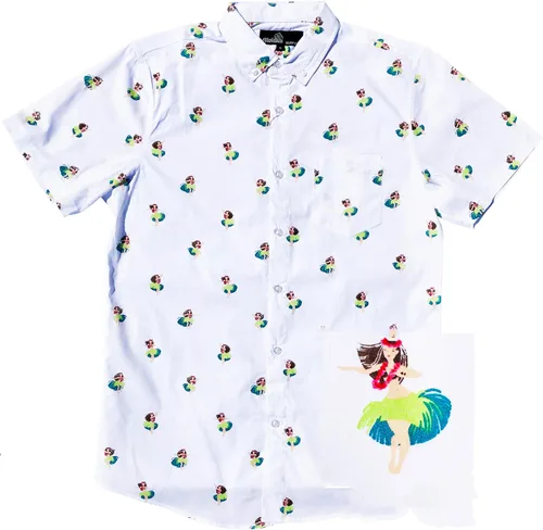 Vista 61 de Molokai Surf - Camisas hawaianas de manga corta con botones y corte ajustado