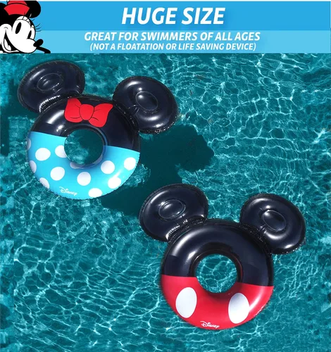 Vista 3 de GoFloats Disney - Flotador para fiesta en la piscina , elige entre Mickey y Amigos, Monster's Inc, Buscando a Nemo, Lilo y Stitch, UP y Wall-E