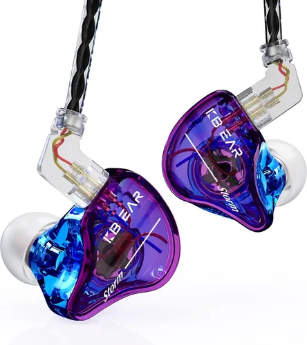 Vista 15 de YINYOO KBEAR KS1 Auriculares USB C con Sonido Cristalino, Auriculares Tipo C con Micrófono y Control de Volumen para iPhone 16/17