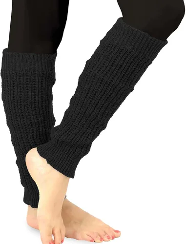 Vista 5 de TeeHee Knee Leg Warmers, Extra Long Thigh High Leg Warmers, Boot Cuffs for Women Multipairs Gift for Her