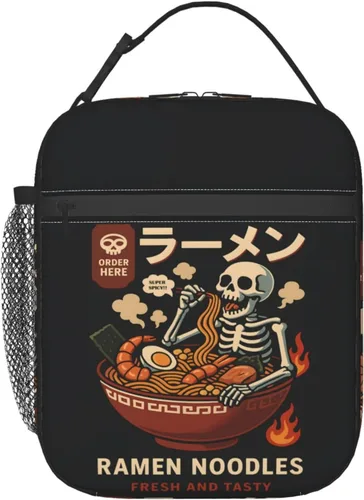 Vista 9 de Lonchera aislada para niños y niñas, lonchera de dinosaurio para el trabajo, picnic, escuela, viajes, senderismo, playa o pesca, bolsa de almuerzo