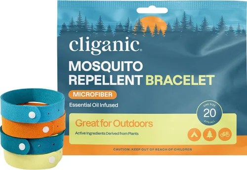 Vista 16 de Repelente Natural de mosquito pulseras 10pk 20pk 50pk, Paquete de 10, Colores Variados