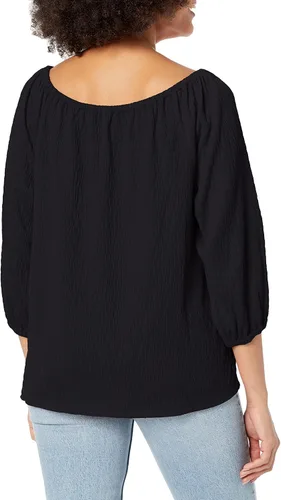 Vista 2 de Tommy Hilfiger Top de punto casual de manga larga para mujer