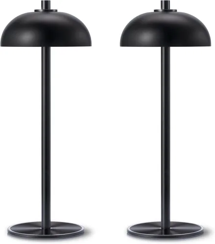 Vista 11 de Lámpara de mesa inalámbrica recargable – Luz de mesa con pilas de 5000 mAh, lámpara de mesa LED regulable continua de 3 colores con función