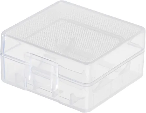 Vista 6 de Heyiarbeit Caja de almacenamiento de batería para 8 pilas AA, color transparente (paquete de 1)