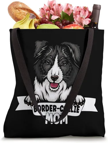 Vista 4 de Proud Border-Collie Mom - Bolsa de mano para todas las madres Border Collie