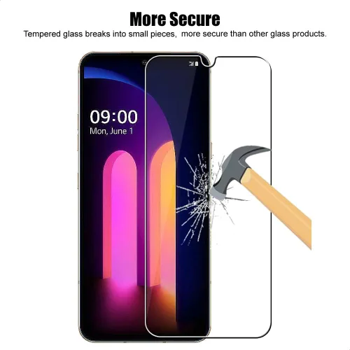 Vista 5 de Paquete de 3 protectores de lente y pantalla para LG V60 ThinQ 5G / 5G UW