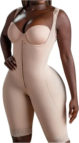 Vista 5 de Snatched Body Post Surgery Stage 1 Faja - Without Bra Fajas Colombianas Moldeadoras for BBL - Compression ShapewearGarment