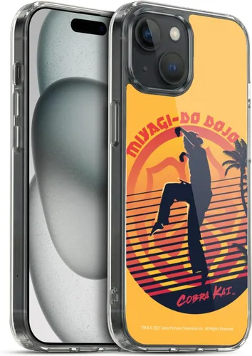 Vista 21 de Head Case Designs Funda de gel suave con licencia oficial de Cobra Kai Eagle Fang Logo Key Art compatible con Apple iPhone 7 Plus/iPhone 8 Plus