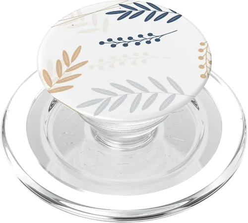 Vista 8 de PopSockets - Agarre y soporte para teléfonos y tabletas, diseño de flores