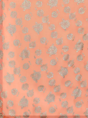 Vista 5 de Kurta de policrepé para mujer con Dupatta (SET0015)