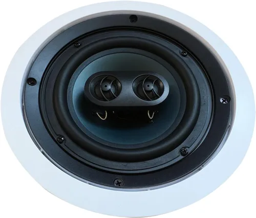 Vista 3 de 652S2C Silver Ticket altavoz de pared/techo con tweeter pivotante (2 canales estéreo de 6.5 pulgadas en techo) 9.4 pulgadas Tamaño general