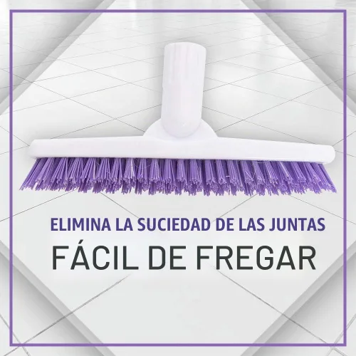 Vista 3 de Set Fuller Tile Grout E-Z Cepillo & Mango de acero telescópico.