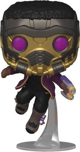 Vista 2 de Funko Pop! Marvel: ¿Y si? - T'Challa Star-Lord