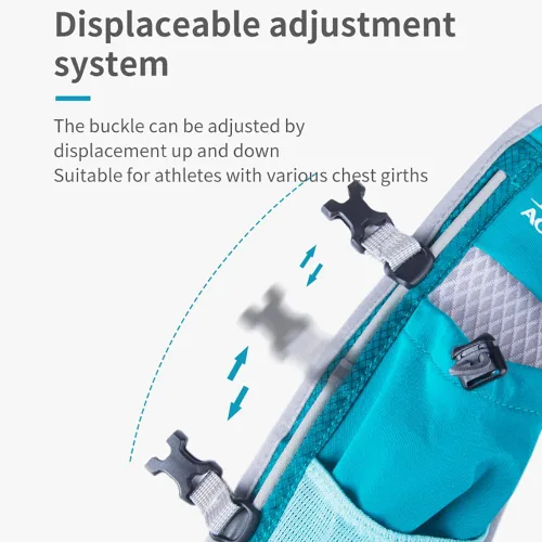 Vista 4 de AONIJIE Chaleco Mochila de Hidratación para Deportes al Aire Libre, Transpirable y Ligero, Paquete de Hidratación para Correr, Ciclismo y Senderismo