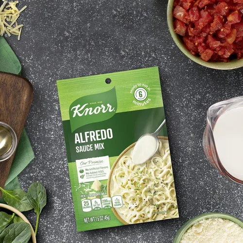 Vista 11 de Knorr Mezcla cremosa de salsa de pasta Alfredo 1.6 oz, 1PK