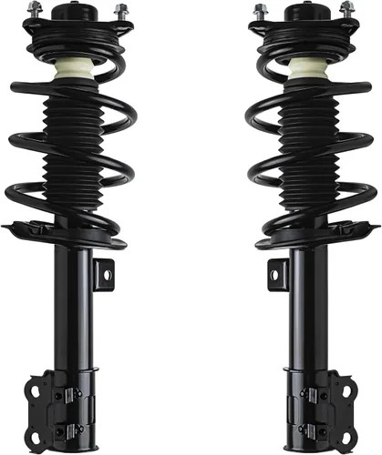 Vista 6 de Detroit Axle - 2 puntales delanteros para Hyundai Sonata 2011, puntales y montaje de muelles helicoidales de instalación rápida puntales listos
