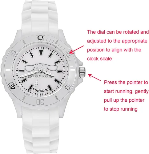 Vista 3 de Lindo reloj de pulsera, reloj analógico, relojes para hombres y mujeres, regalos de cumpleaños