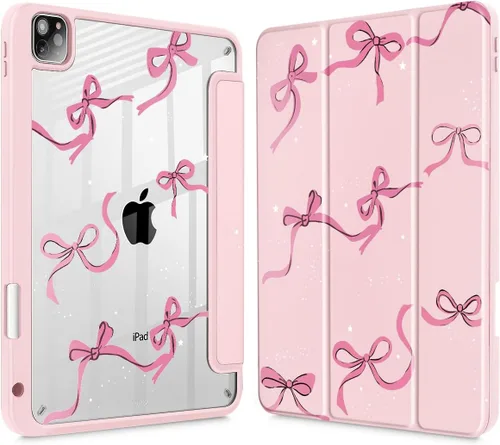 Vista 37 de May Chen Funda para iPad Pro de 11 pulgadas M2 de 4ª generación 2022, iPad Pro 11 de 3ª/2ª/1ª generación, Funda con cubierta trasera transparente a