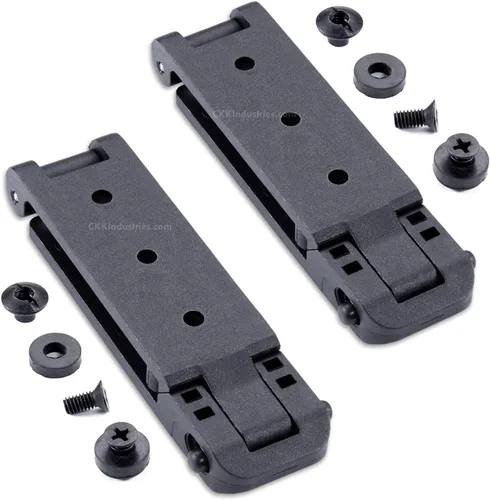 Vista 16 de HolsterSmith Clips de Cinturón con Bloqueo Compatibles con Molle con Herrajes de Montaje – (1.50, 2.0, 3.0 y 5.0 Pulgadas) – Accesorios Molle