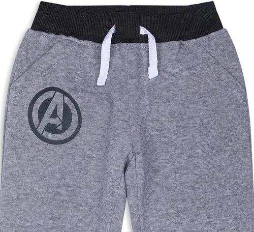 Vista 3 de Marvel Avengers Hulk, Captain America and Iron Man Boys Joggers 2 Pack for Toddler and Little Kids BlackGrey