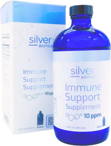 Vista 3 de Silver Biotics Multivalent SilverSol Technology Ag4O4 - Apoyo inmunológico de 10 PPM Bio-Hacking Inmune Building Natural Support