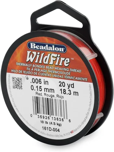 Vista 21 de Beadalon Wildfire Beading Thread Jewelry Fishing Line