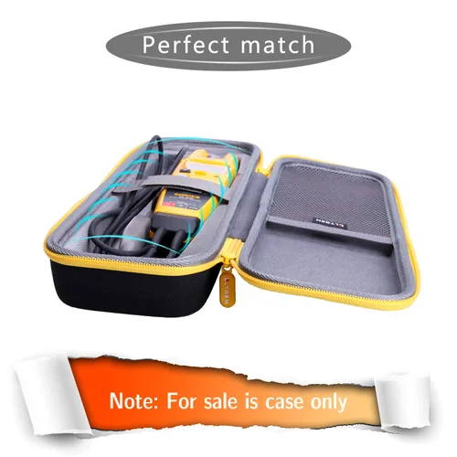 Vista 3 de LTGEM - Funda para probador eléctrico compatible con probador de voltaje eléctrico, continuidad y corriente Fluke T5-600, T5-1000, T6-1000, T6-600