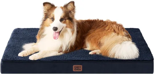 Vista 74 de EHEYCIGA Camas ortopédicas para perros, cama para perros con funda extraíble lavable, todos los tamaños de perros