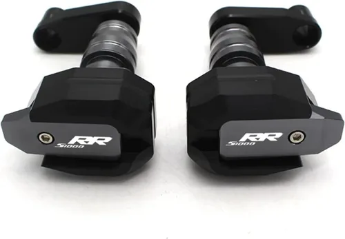 Vista 8 de para BMW S1000RR 2008-2021 Marco deslizante carenado protector anti choque Pad protección caída Negro