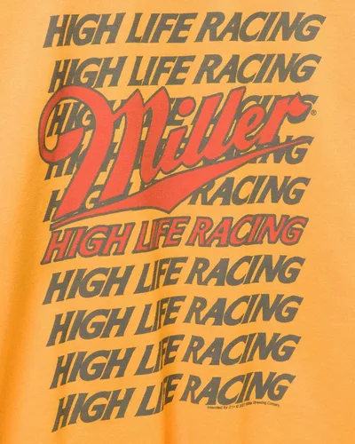 Vista 4 de JUNK FOOD CLOSET Miller High Life Racing Logo Flea Market Fleece