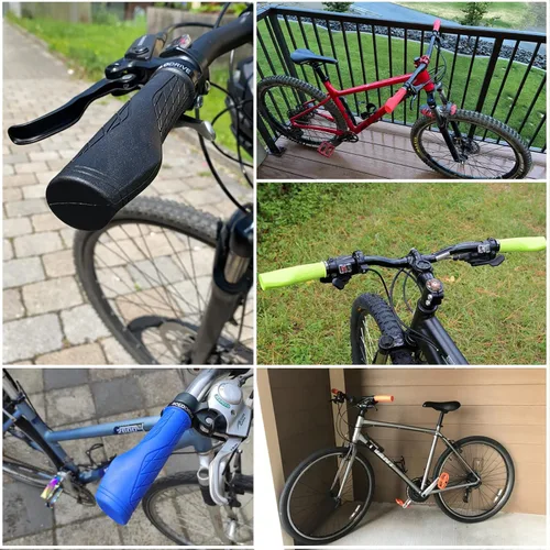 Vista 6 de SOLODRIVE Agarres de Bicicleta de Montaña de Diseño Ergonómico, Cómodos Agarres de Manillar de Bicicleta, Mango de MTB de Bloqueo Único