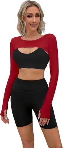 Vista 9 de Chal refrescante con mangas para protección solar, camisetas para mujer para golf, equitación, conducción