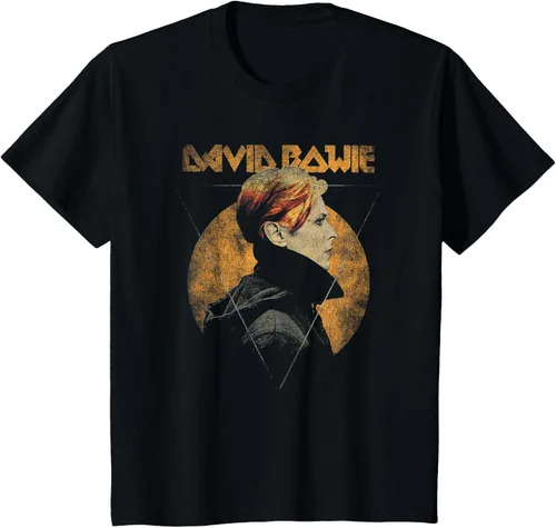 Vista 26 de David Bowie - Camiseta triangular, Negro