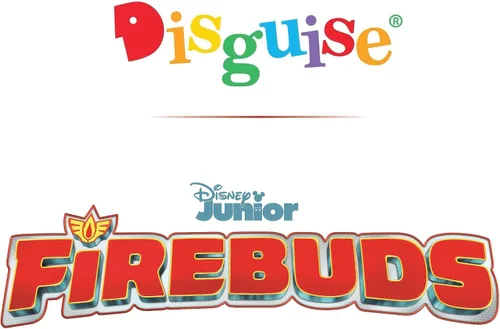 Vista 4 de Disguise Bo - Disfraz de vehículo 3D, accesorio oficial de Firebuds para niños, hasta la talla 6