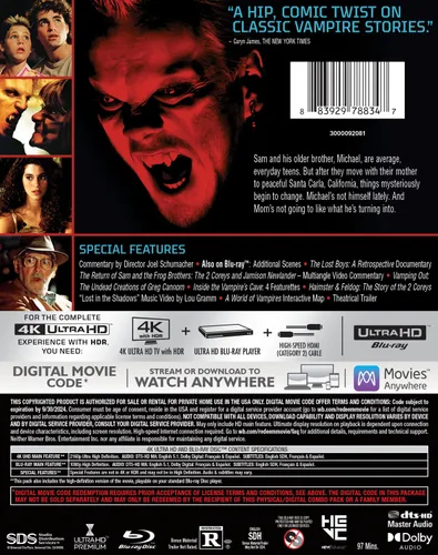 Vista 3 de The Lost Boys (4K Ultra HD + Blu-ray + Digital)