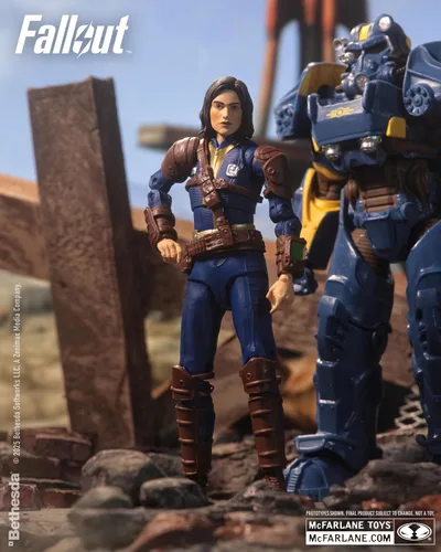 Vista 5 de McFarlane Toys - Fallout 4 T-60 Vault Tec y Sole Survivor 2 Pack