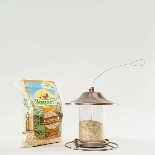 Vista 7 de Wagner's 18542 Cracked Corn - Alimento para aves silvestres, bolsa de 10 libras