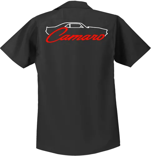 Vista 2 de Camaro - Camisa de trabajo de primera generación por Johny Rockstar, GM