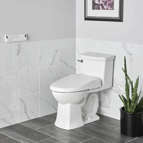 Vista 15 de American Standard 8018A60GRC-020 Advanced Clean 3.0 SpaLet Asiento eléctrico para bidé, alargado, color blanco