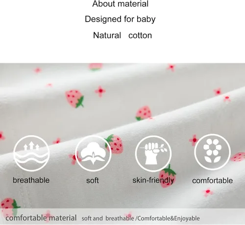 Vista 27 de pureborn Vestido de bebé niña 0-24 meses