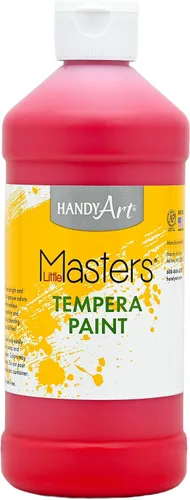 Vista 25 de Handy Art Little Masters - Pintura al temple de 16 onzas, color negro, 201-755