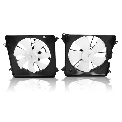 Vista 11 de BLACKHORSE-RACING Ventilador de refrigeración del radiador 620-839 Compatible con A4 A5 Quattro 2009-2016 Q5 2009-2017 S4 2013-2015