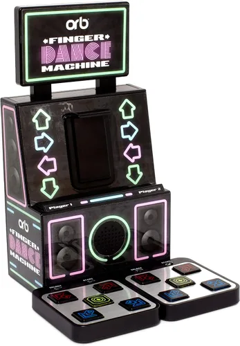 Vista 4 de Thumbs Up Retro Games Console Arcade Finger Dance Mat Máquina de consola de mano, compatible con iPhone, Samsung y otros teléfonos inteligentes